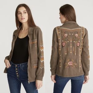 NEW Driftwood Laura Embroidered Utility Jacket